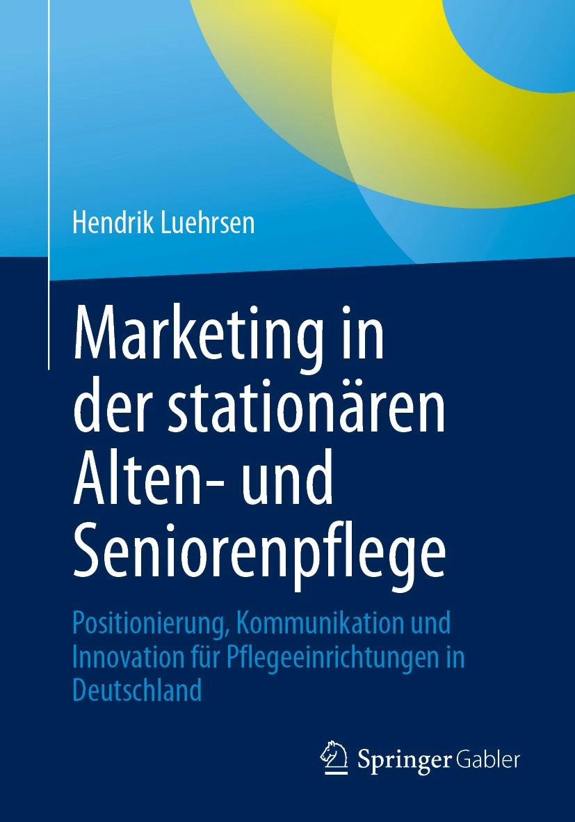 Buchcover: Marketing in der stationären Alten- und Seniorenpflege